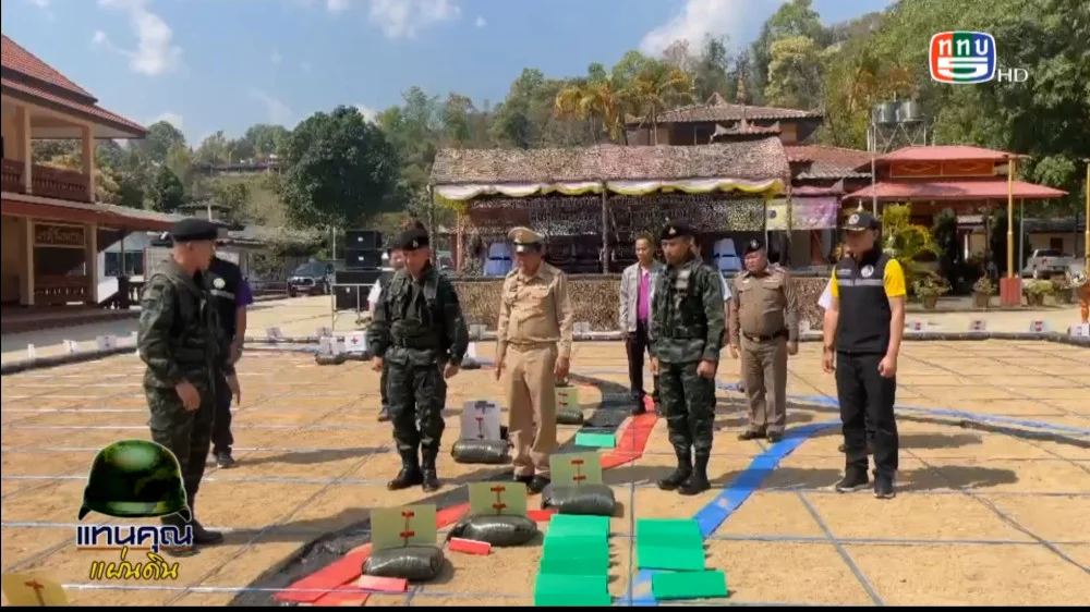 กองกำลังผาเมือง ดำเนินการฝึกซักซ้อมแผนเผชิญเหตุด้านกิจการพลเรือน ประจำปี 2568 ในพื้นที่ อำเภอแม่เวียงแหง จังหวัดเชียงใหม่