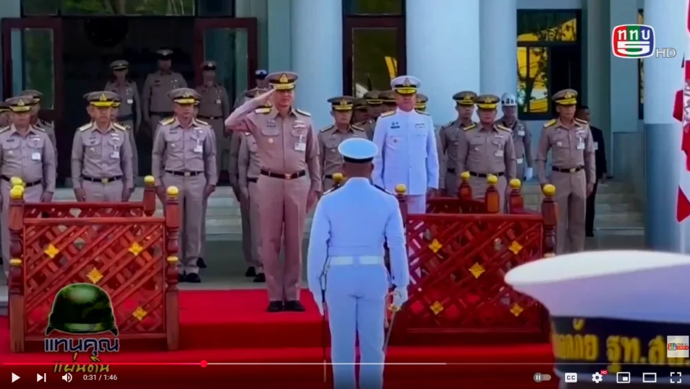 ผบ.ทร. ตรวจเยี่ยมฐานทัพเรือสัตหีบ