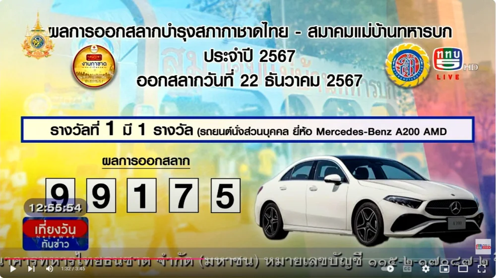 บรรยากาศงานกาชาดวันสุดท้าย+ผลสลากกาชาดสมาคมแม่บ้านทหารบก