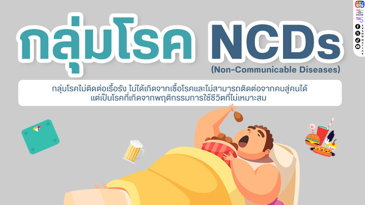 คุณมีพฤติกรรมเสี่ยงต่อโรค NCDs หรือไม่? มาปรับเปลี่ยนเพื่อสุขภาพที่ดีกว่ากันเถอะ