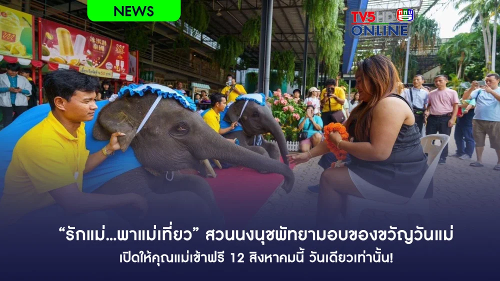 “รักแม่…พาแม่เที่ยว” สวนนงนุชพัทยามอบของขวัญวันแม่ เปิดให้คุณแม่เข้าฟรี 12 สิงหาคมนี้ วันเดียวเท่านั้น!