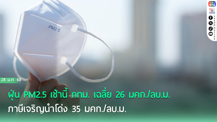 ฝุ่น กทม. ดีขึ้น! ภาษีเจริญยังแชมป์