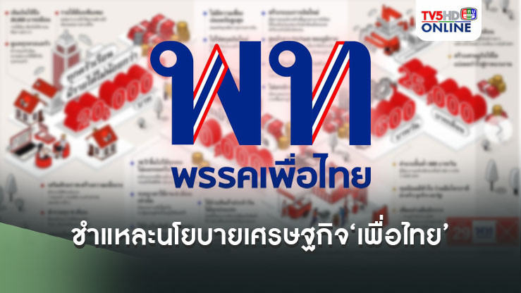 ชำแหละนโยบายเศรษฐกิจ‘เพื่อไทย’ล้มเหลว เอา‘ยาพิษ’มาหลอกขายเป็น‘ยาวิเศษ’
