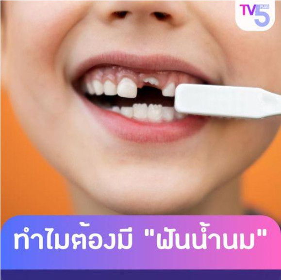 ทำไมมนุษย์อย่างเราต้องมี"ฟันน้ำนม"?