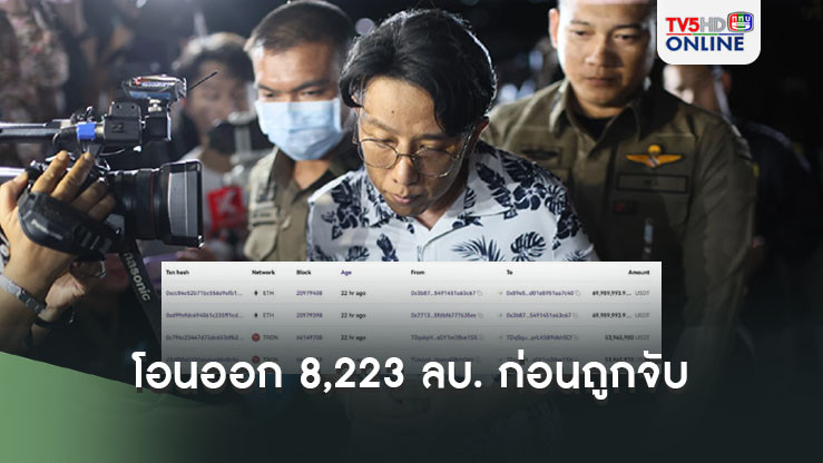 ผงะ!พบเส้นทางเงิน 8,223 ลบ. ถูกโอนออกก่อน‘โค้ชแล็ป’ โปรแกรมเมอร์‘ดิไอคอน’ถูกจับ