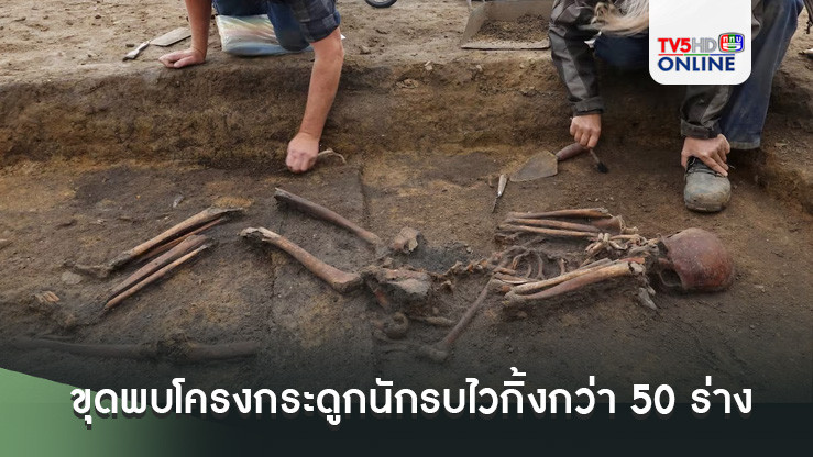 ขุดพบโครงกระดูกนับรบไวกิ้งกว่า 50 ร่าง ในเดนมาร์ก สภาพสมบูรณ์แบบ