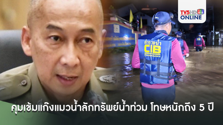 คุมเข้มแก๊งแมวน้ำลักทรัพย์น้ำท่วม โทษหนักถึง 5 ปี