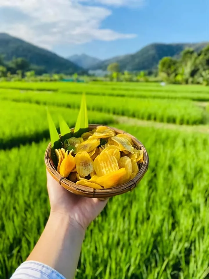 ต่อยอดผลิตภัณฑ์ชุมชน "กล้วยส้มฉาบสอดไส้"
