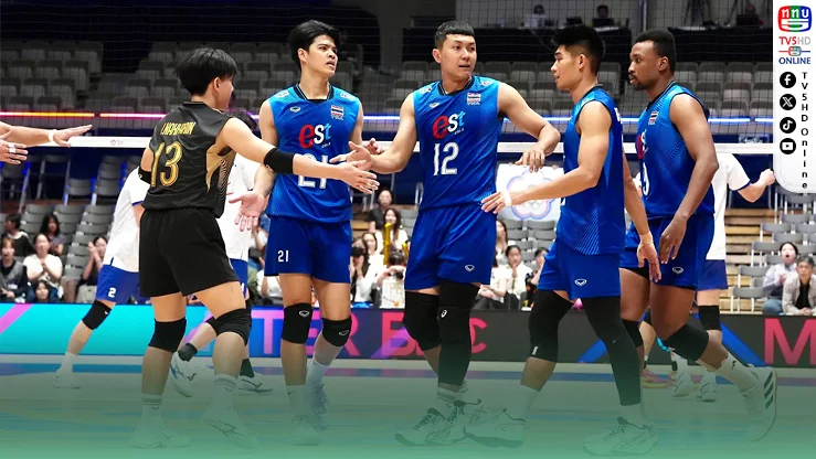 หนุ่มไทยใจโคตรนิ่ง! ดับไชนีสไทเป 3-2 ซิวแชมป์กลุ่ม C