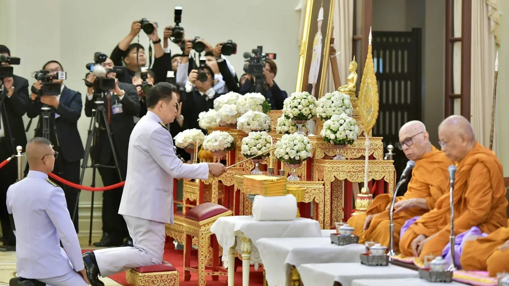 นายกฯ เป็นประธานพิธีบำเพ็ญกุศลสตมวาร ถวายเป็นพระกุศลแด่ “เจ้าฟ้าพัชรกิติยาภา”