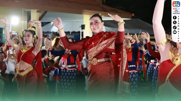 ชมพู่-บีม รำแก้บนพญานาค! หลังพาไทยลุยโอลิมปิก 2028 ฮือฮาเลขธูป 013