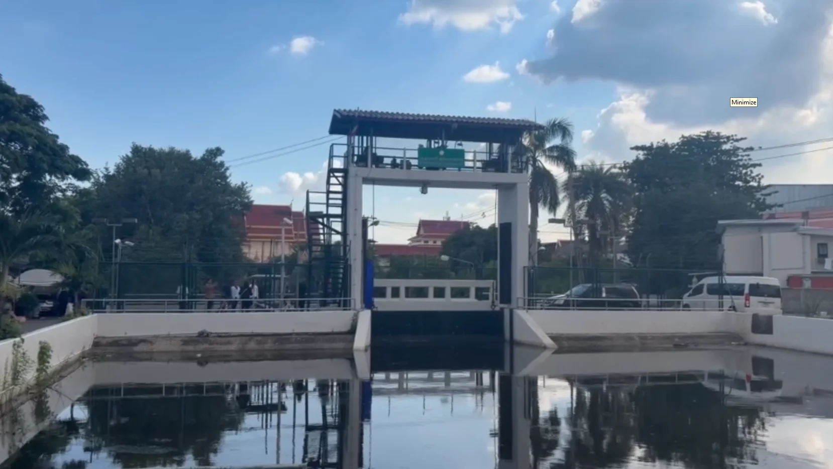 ชาวลาดสวายจี้ตรวจ “ประตูพระยาสุเรนทร์” หวั่นน้ำท่วมซ้ำ