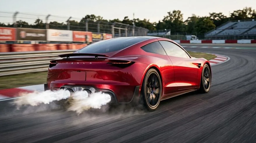 รถยนต์บินได้มาแล้ว? Tesla โชว์ Roadster ติดระบบขับดันจาก SpaceX